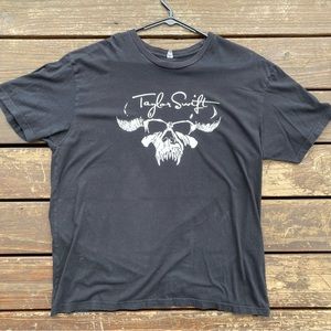 Rare Taylor Swift Danzig Skull T-shirt XL